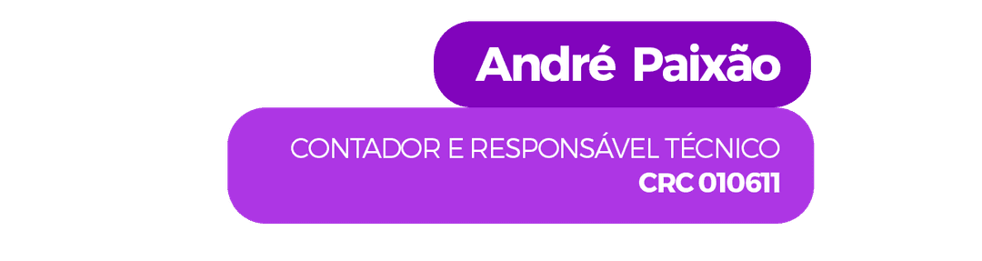 André Paixão - Contador e Responsável Técnico - CRC 010611